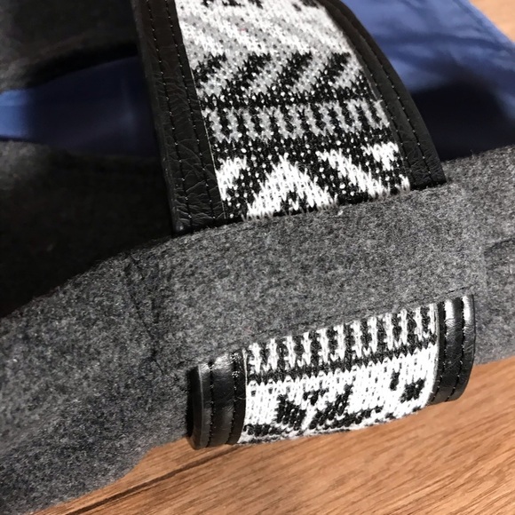 Faux Fur Collar Belted Sleeveless Gilet Vest Boho - Picture 8 of 13